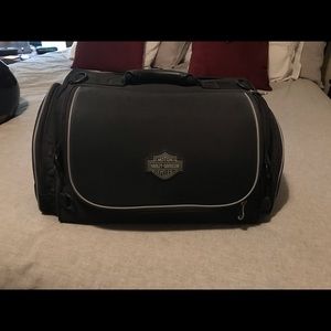 Harley Davidson motorcycle luggage
